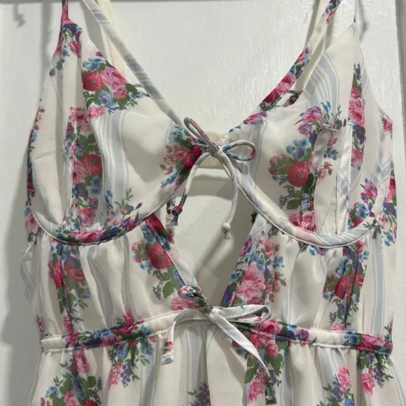 NWT For Love & Lemons Lailah Slip Dress - Picture 3 of 8